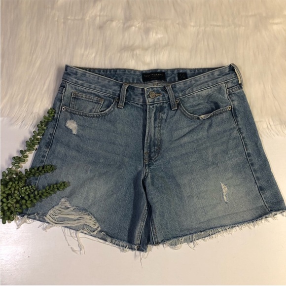 Lucky Brand Distressed Denim Shorts | Size 6 - Picture 1 of 6